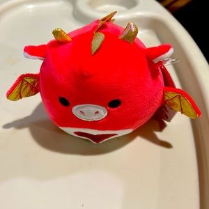 Squishmallows NWOT “Baiden” ULTRA RARE collectible LOVE DAY EXCLUSIVE ❤️ 5 inch